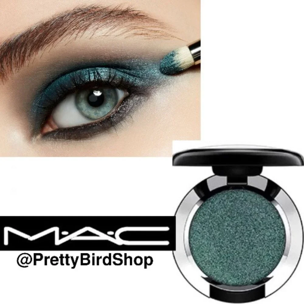 MAC EMERALD CUT eye shadow Dazzleshadow NIB green sparkle shimmer glitter